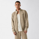 Guess Athleisure Chaqueta Beige Z6GQ07 K2849-FJCE