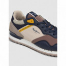 Pepe Jeans Zapatilla deportiva London Cross PMS400013-866
