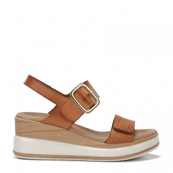 Fluchos Sandalias Prince Marrones D9642-TX-TEXAS CUERO B
