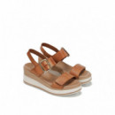 Fluchos Sandalias Prince Marrones D9642-TX-TEXAS CUERO B