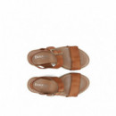 Fluchos Sandalias Prince Marrones D9642-TX-TEXAS CUERO B