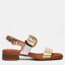 Oh My Sandals Sandalia con tacón en piel 5894-CAVA
