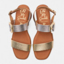 Oh My Sandals Sandalia con tacón en piel 5894-CAVA