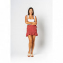 Oh My Sandals Sandalia con tacón bajo en piel 5872-TAUPE