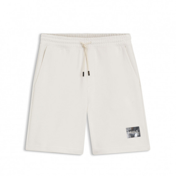 Hugo Red Shorts en rizo de algodón 50557471-102