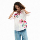 DESIGUAL Camisa de Manga Larga 26SWCW11-1000
