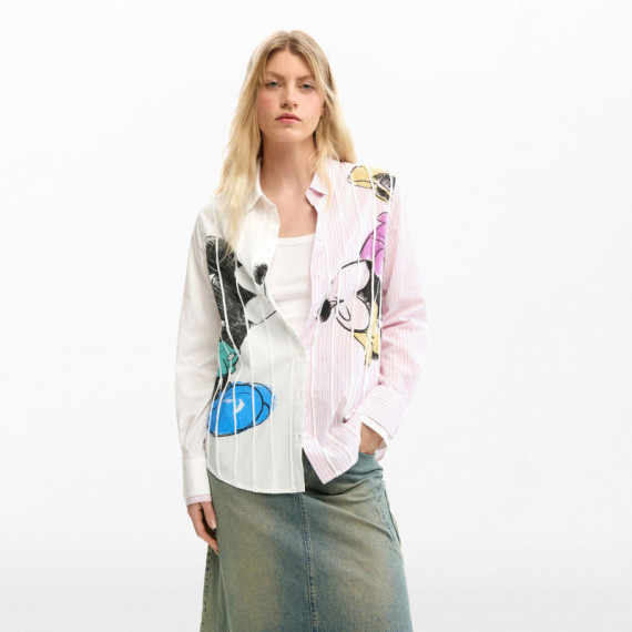 Desigual Camisa de corte regular 26SWCW19-1000