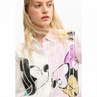 DESIGUAL Camisa de Corte Regular 26SWCW19-1000