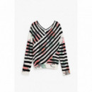 DESIGUAL Jersey en Tejido Fino 26SWJF01-2000