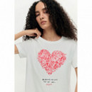 Desigual Camiseta lisa 26SWTK06-1000
