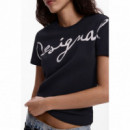 Desigual Camiseta de manga corta 26SWTK07-2000