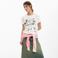 DESIGUAL Camiseta de Corte Regular 26SWTK42-1000