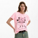 DESIGUAL Camiseta de Corte Regular 26SWTK42-3018
