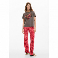 DESIGUAL Camiseta de Corte Regular 26SWTK53-2001