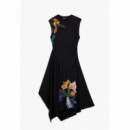 DESIGUAL Vestido sin Mangas 26SWVK50-2000