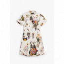 Desigual Vestido de manga corta 26SWVW48-1008