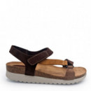 Nature Feet Sandalias Marrones 7248-MG-PARDO-MOKA-OURS