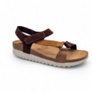 Nature Feet Sandalias Marrones 7248-MG-PARDO-MOKA-OURS