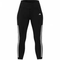 ADIDAS Mallas ADIDAS Optime 3STRIPES IT9105-WHITE-BLACK