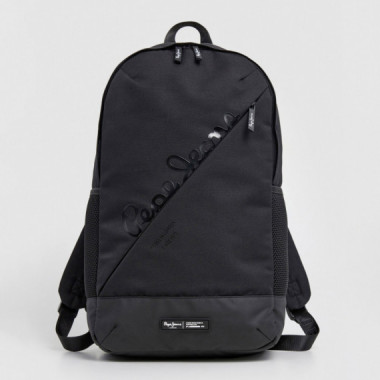 Pepe Jeans Mochila b&aacute;sica con cierre de cremallera PM0300030-999