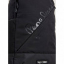 PEPE JEANS Mochila Básica con Cierre de Cremallera PM0300030-999