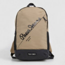 PEPE JEANS Mochila Básica con Cierre de Cremallera PM0300030-848