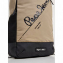 PEPE JEANS Mochila Básica con Cierre de Cremallera PM0300030-848