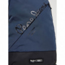 PEPE JEANS Mochila Básica con Cierre de Cremallera PM0300030-584