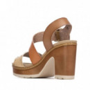 Refresh Sandalias con tiras anchas 175208-BEIGE