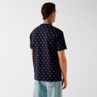 Camiseta con Logo Jacquard  GUESS