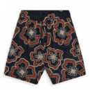 SHORT REGULAR FIT CON ESTAMPADO FLORAL