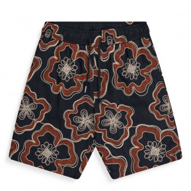 SHORT REGULAR FIT CON ESTAMPADO FLORAL