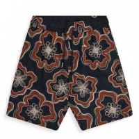 Short Regular Fit con Estampado Floral  ANTONY MORATO