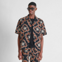 Camisa relaxed fit «dover»  con estampado floral