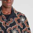 Camisa relaxed fit «dover»  con estampado floral