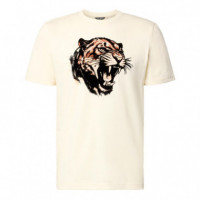 Camiseta Regular Fit Estampado Tigre  ANTONY MORATO