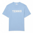 Camiseta de algodón estampada