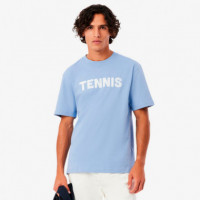 Camiseta de Algodón Estampada  LACOSTE