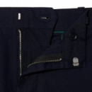 Pantalón chino de corte regular de sarga de algodón