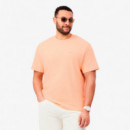 Camiseta de punto jersey texturizado