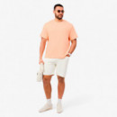 Camiseta de punto jersey texturizado