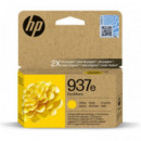 Tinta HP Nº 937E Amarilla Officejet Pro 9110B