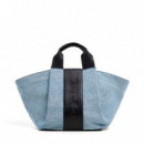Bolso Shopper con Logo en Relieve  PEPE JEANS