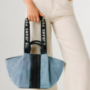 Bolso Shopper con Logo en Relieve  PEPE JEANS