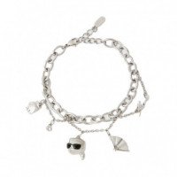 Pulsera con Colgantes Ikon  KARL LAGERFELD