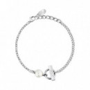 Pulsera con colgante de perla