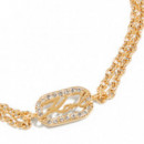 Pulsera con Colgante Pavé de Signature  KARL LAGERFELD