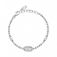 Pulsera con Colgante Pavé de Signature  KARL LAGERFELD