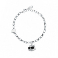 Pulsera con Colgante Ikon Pavé Choupette  KARL LAGERFELD