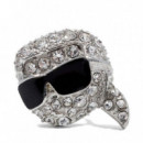 Pendientes con colgante Ikon Pavé Karl